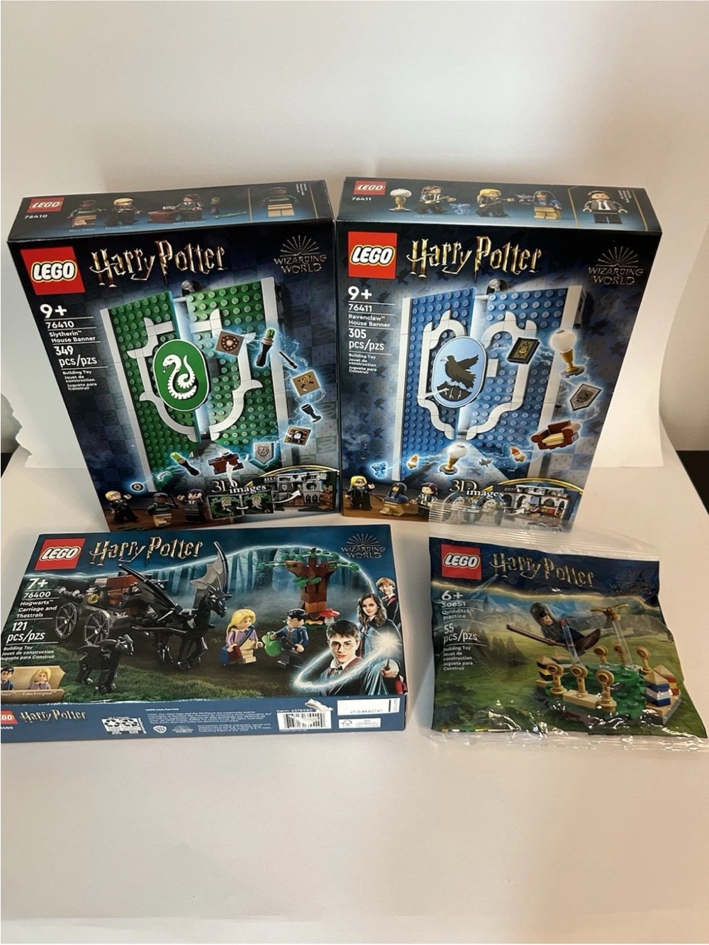 LEGO Harry Potter LOT of 4 - 76411 76400 76410 30651 - BRAND NEW SEALED